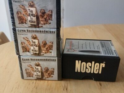Nosler Armageddon .224 40 gr FB Tipped  Hunting Rounds