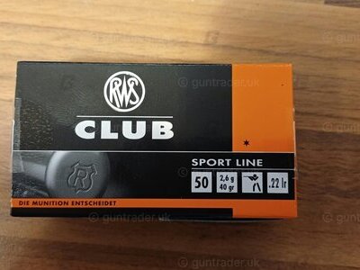 RWS Sportline .22 Long Rifle (.22 LR) Other Ammunition