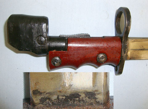  No 7 MK 1 L , Bayonet For No 4 SMLE Rifles & MK V Sten Sub Machine Guns With Swi Bayonet