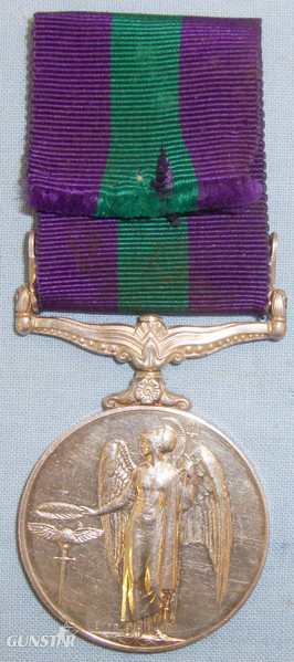  Malaya General Service Medal Clasp and Ribbon Awarded to Driver G.F. Soper of the  R.A.S.C. ‘Royal Army Service Corps’. BA 410. Malaya General Service Medal Clasp and Ribbon Awarded to Driver G.F. Soper of the  R.A.S.C. ‘Royal Army Service Corps’. BA 410. Antique & Militaria