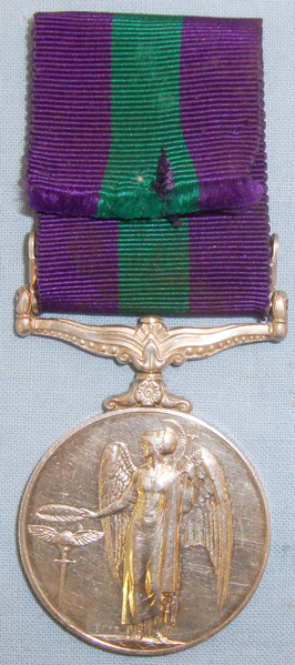 Malaya General Service Medal Clasp and Ribbon Awarded to Driver G.F. Soper of the  R.A.S.C. ‘Royal Army Service Corps’. BA 410. Malaya General Service Medal Clasp and Ribbon Awarded to Driver G.F. Soper of the  R.A.S.C. ‘Royal Army Service Corps’. BA 410. Antique & Militaria