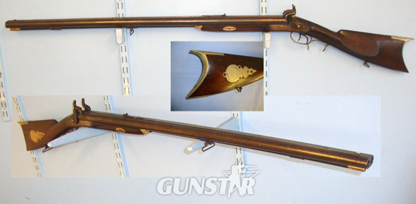  Nelson Delany With Fine Cast Steel Barrels & German Silver Fittings Double Rifle .44 Rifle