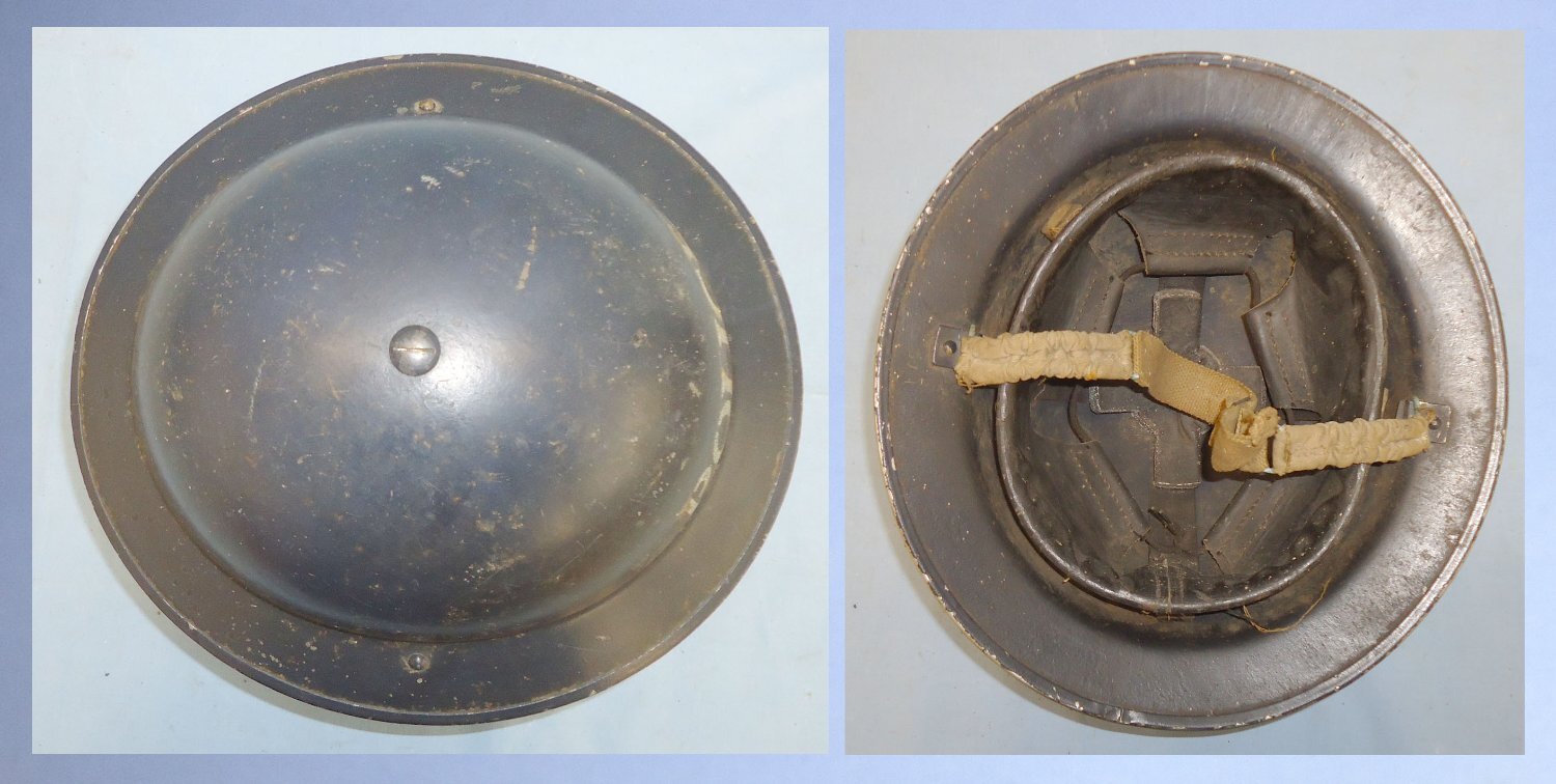  WWII Home Front Police Tommy Helmet. HE 856. WWII Home Front Police Tommy Helmet. HE 856.  Clothing