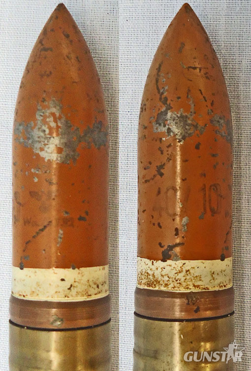  Steyr Solothurn INERT DEACTIVATED. Swedish, German Produced, 1935 Dated, 20mm, Armour Piercing/Trace (AP/T) (20x138B) Round For The 20mm Pvkan m/39 (Solothurn S18-1000) and Lvakan m/39 (Rheinmetall) Anti-Tank Rifles. - O 2005  Other Ammunition