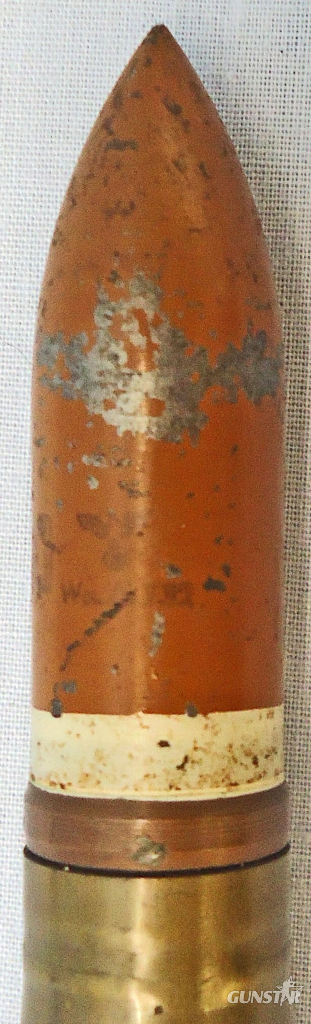 Steyr Solothurn INERT DEACTIVATED. Swedish, German Produced, 1935 Dated, 20mm, Armour Piercing/Trace (AP/T) (20x138B) Round For The 20mm Pvkan m/39 (Solothurn S18-1000) and Lvakan m/39 (Rheinmetall) Anti-Tank Rifles. - O 2005  Other Ammunition - {CATEGORY} in 