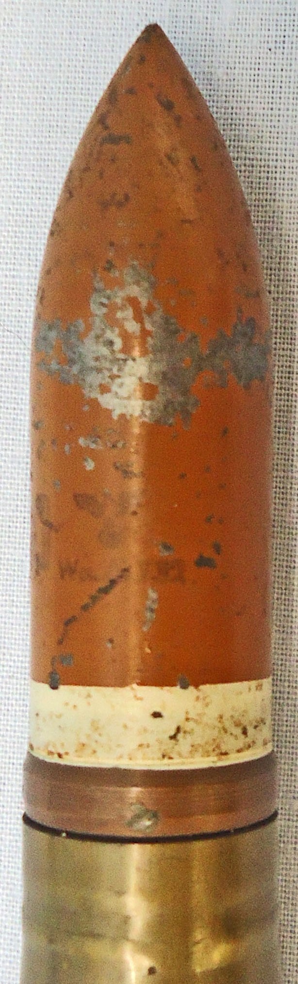 Steyr Solothurn INERT DEACTIVATED. Swedish, German Produced, 1935 Dated, 20mm, Armour Piercing/Trace (AP/T) (20x138B) Round For The 20mm Pvkan m/39 (Solothurn S18-1000) and Lvakan m/39 (Rheinmetall) Anti-Tank Rifles. - O 2005  Other Ammunition - {CATEGORY} in 