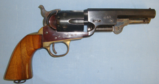 Colt With Octagonal Barrel, Brass & Colour Case Hardened Frame**UK 2003 DEACTIVATION CERTIFICATED** D 1547 None Revolver