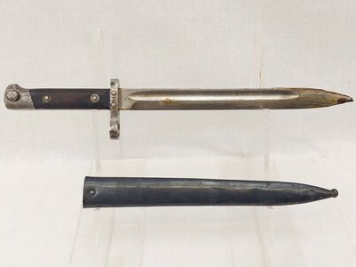WW2 Czech M95 Bayonet And Scabbard Bayonet