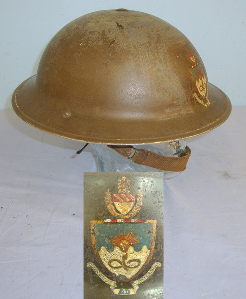 SCARCE**WW2 Era British Home Front, Manchester University ARP \'Tommy Helmet\'  Clothing