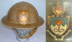 SCARCE**WW2 Era British Home Front, Manchester University ARP \'Tommy Helmet\'  Clothing