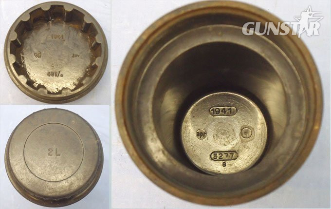  INERT DEACTIVATED, WW2, 1941 Dated, German No 59B Bomb Fuze. - O 2147 INERT DEACTIVATED, WW2, 1941 Dated, German No 59B Bomb Fuze. - O 2147  Other Ammunition
