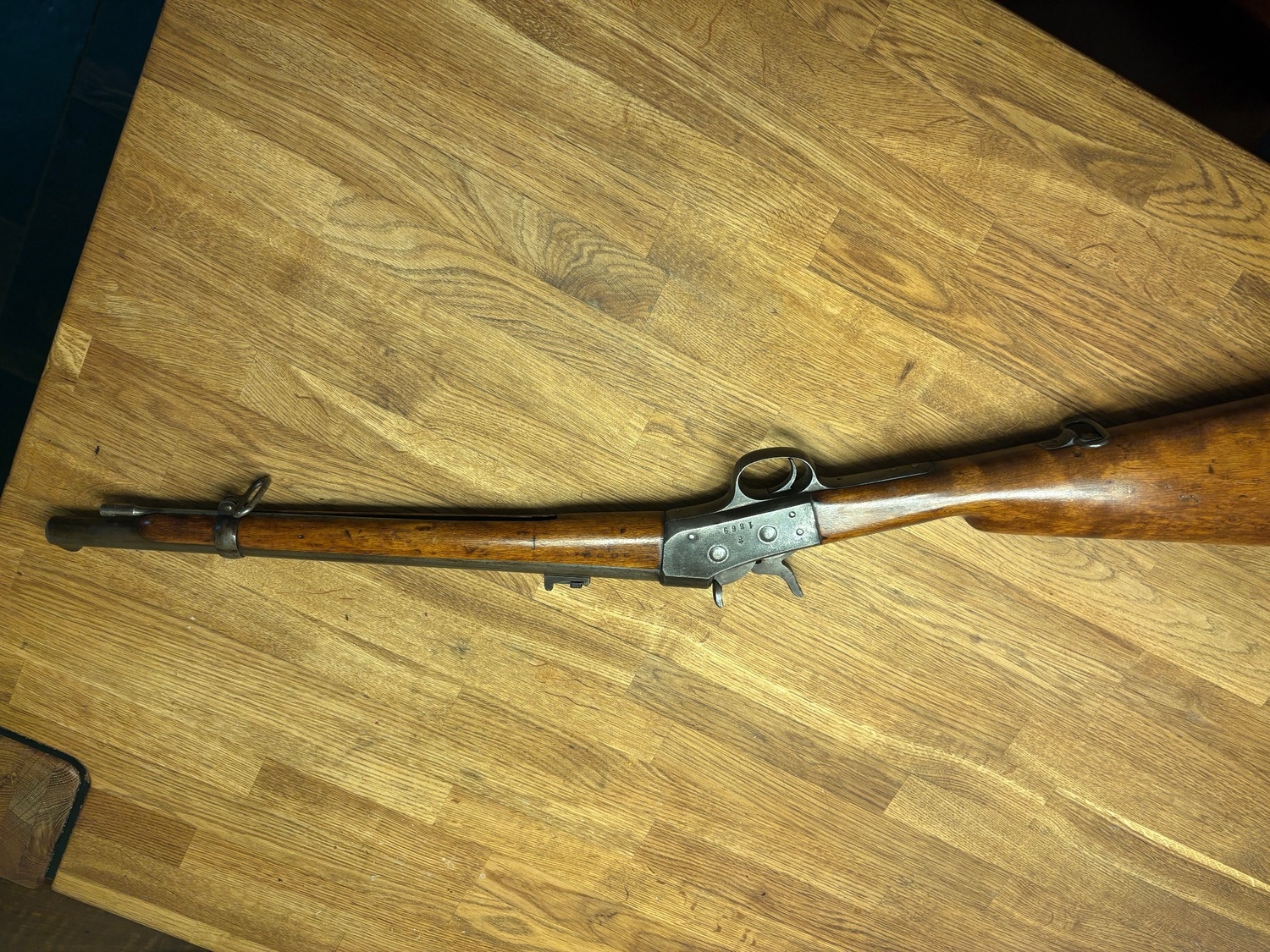 Husqvarna Swedish rolling block Single Shot 12.17x42mmR (.50 Swedish Remington) Rifle