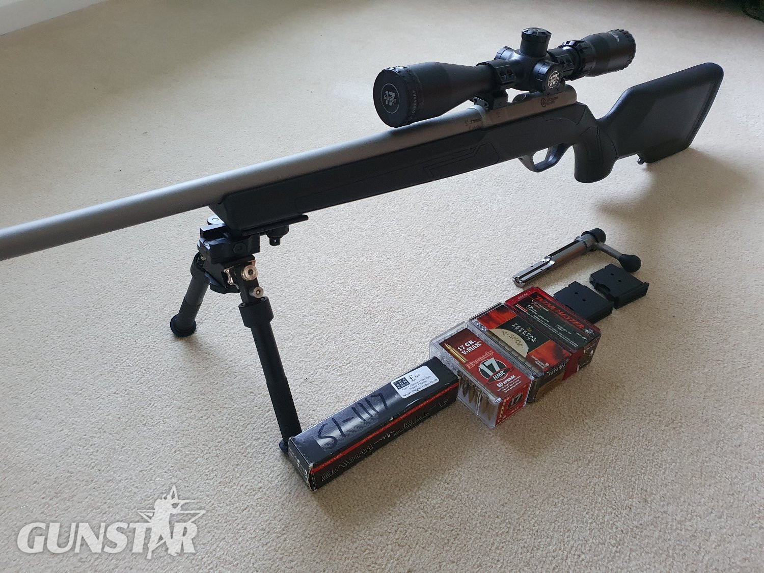  Lithgow Arms LA 101 Bolt Action .17 Hornady Magnum Rimfire (.17 HMR) Rifle