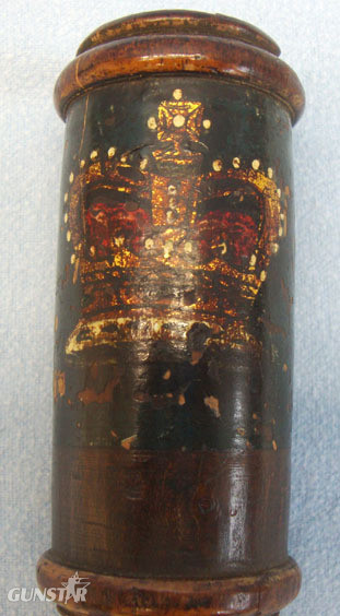 William IV Tip Staff/Truncheon Made from Yew.   Other Accessory