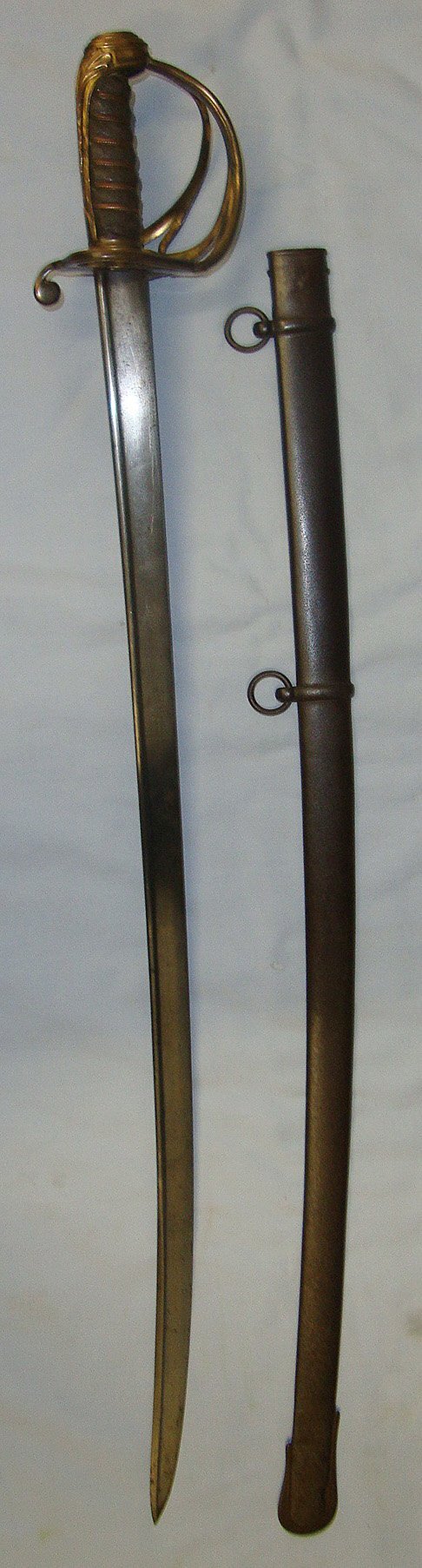  ATTRIBUTED**Pre 1845 British William IV 1822 Pattern Infantry Officer’s Sword With Etched Blade To ‘Lieutenant-Colonel George William Paty, 96th Regiment Of Foot’ (Later General Sir George William Paty, K.C.B., K.H) & Scabbard. Sn 23109 Sword
