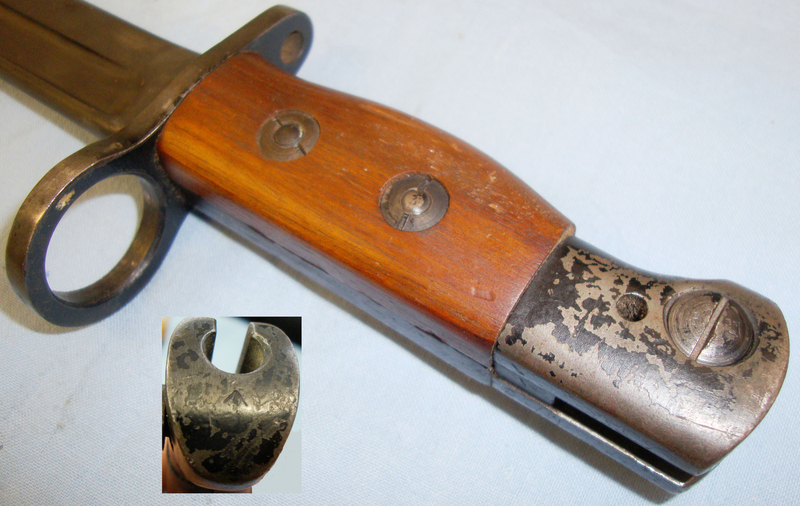 Wartime Issue* No5 Bayonet and Scabbard. 20444:9. Bayonet