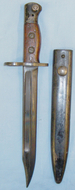 Wartime Issue* No5 Bayonet and Scabbard. 20444:9. Bayonet