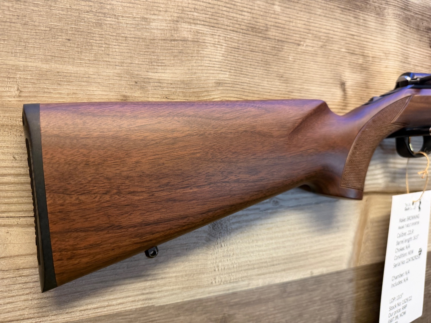 Browning T-Bolt Bolt Action .22 Long Rifle (.22 LR) Rifle