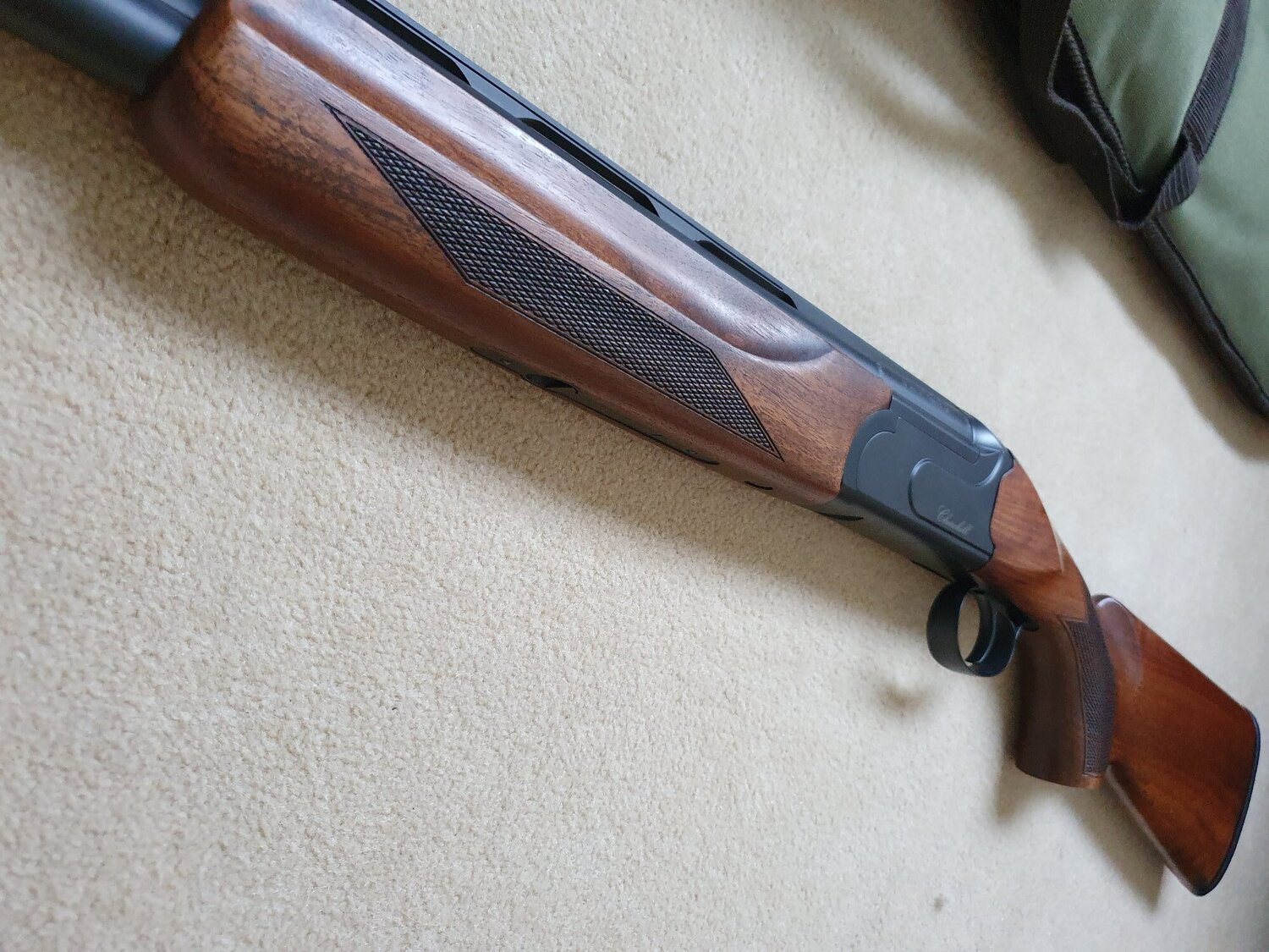 Akkar 206 Churchill Black Over and Under 12 Bore/gauge