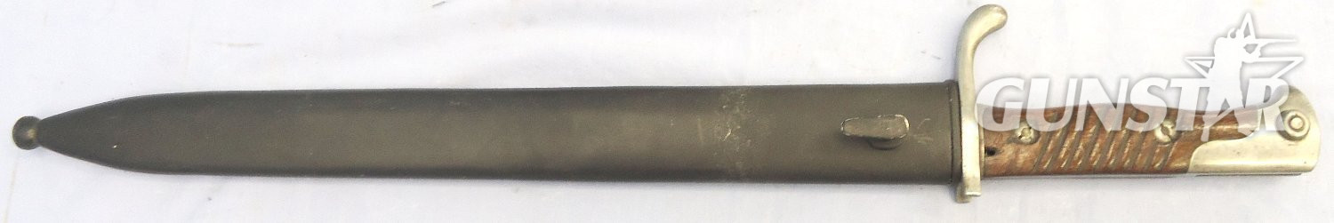 {CATEGORY} - WW1, 1915 Dated, Imperial German, Pattern 98/05 Butcher Bayonet with High Ears by Simson & Co Suhl. Sn 23478:71 Bayonet in 