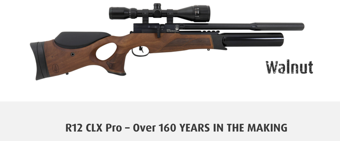  BSA R12 CLX Pro Super Carbine Walnut .22