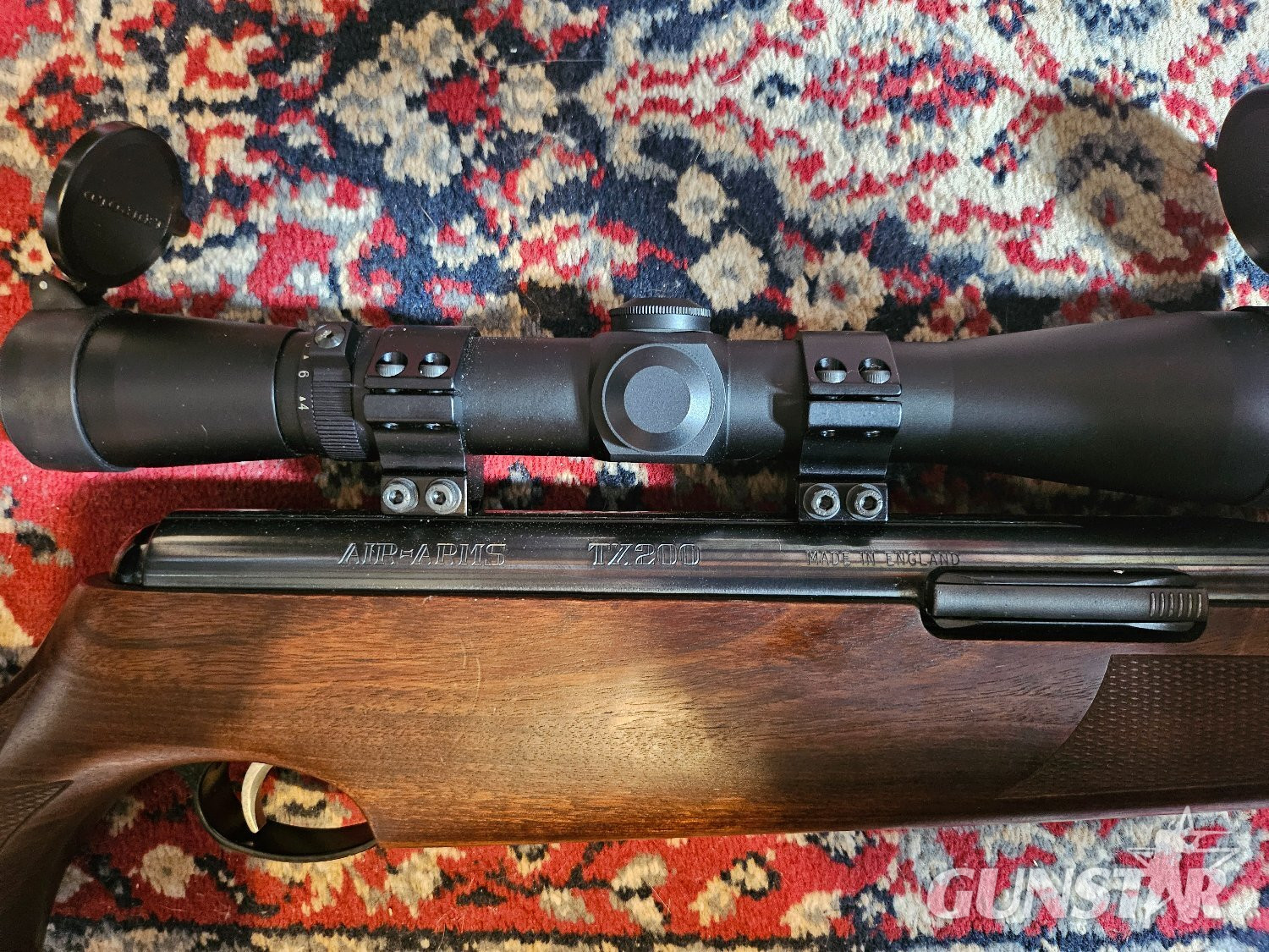 Air Arms TX200 Left Hand Walnut + Leupold Scope .22