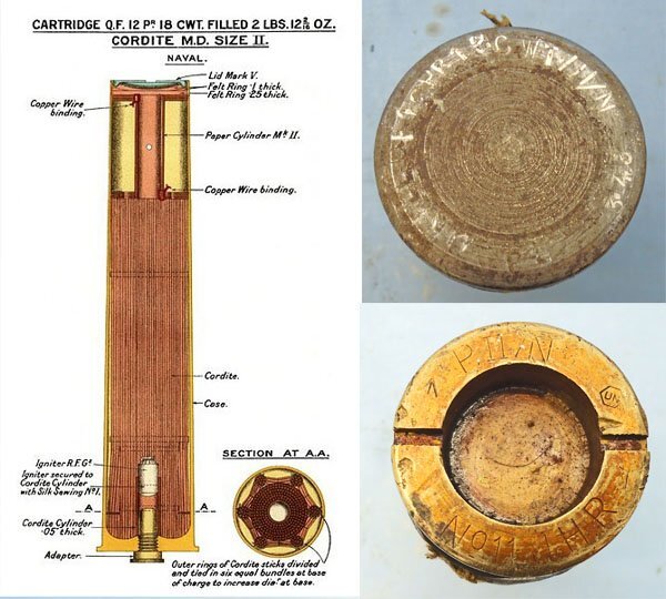  DEACTIVATED INERT. MINT. British, Naval, 1943 Dated, 12 Pounder 18 Cwt (76.2 x 390R) DRILL Projectile. - O 2169 DEACTIVATED INERT. MINT. British, Naval, 1943 Dated, 12 Pounder 18 Cwt (76.2 x 390R) DRILL Projectile. - O 2169  Other Ammunition