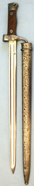 French Mannlicher Berthier M1892 2nd Pattern Artillery Carbine Bayonet & Matchin Bayonet in 