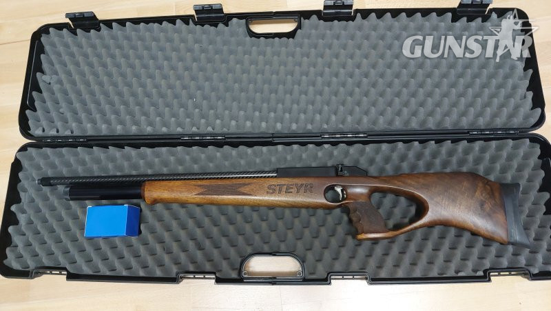 Steyr H5 A with walnut stock + UTG Accushot optics .177