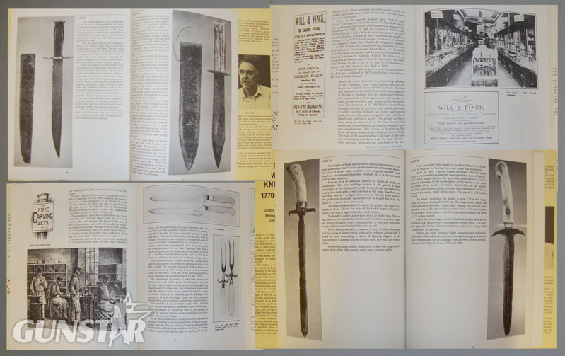 Out of Print* A Pair of Hardback Books; Knifemakers of Old San Francisco & American Primitive Knives 1770-1870. 20300:1. Other Blade