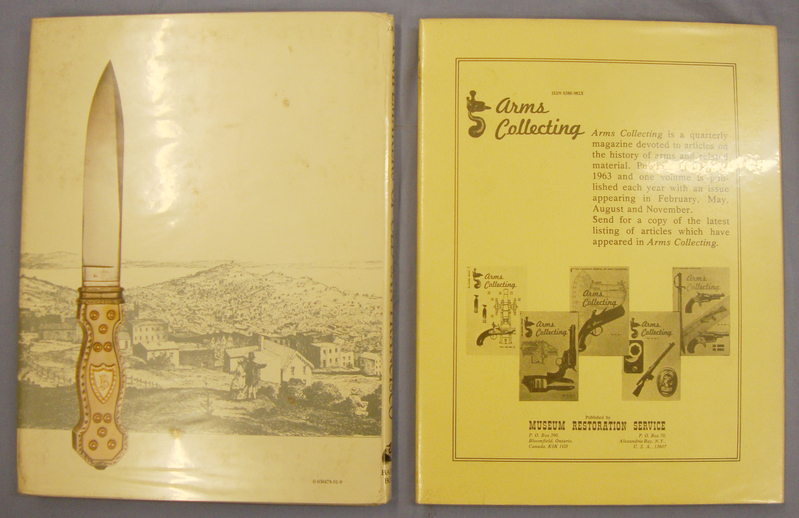  Out of Print* A Pair of Hardback Books; Knifemakers of Old San Francisco & American Primitive Knives 1770-1870. 20300:1. Other Blade