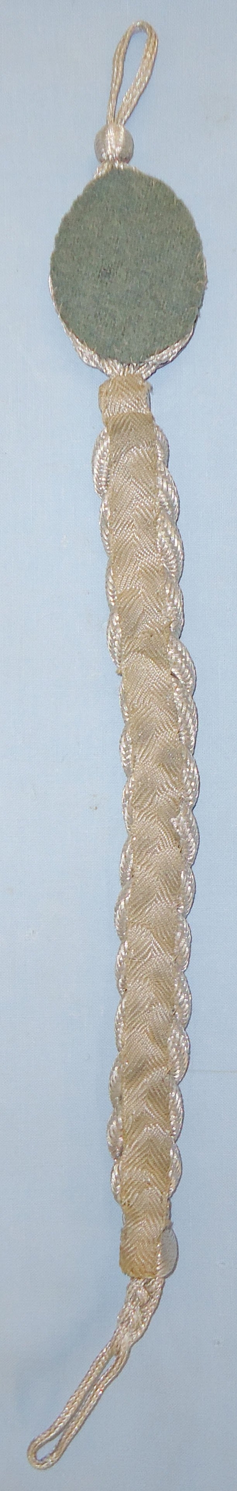  WWII Era German Armed Forces Class 2 (Silver) ‘Schützenschnur‘ Badge of Marksmanship. M 141. WWII Era German Armed Forces Class 2 (Silver) ‘Schützenschnur‘ Badge of Marksmanship. M 141.  Antique & Militaria