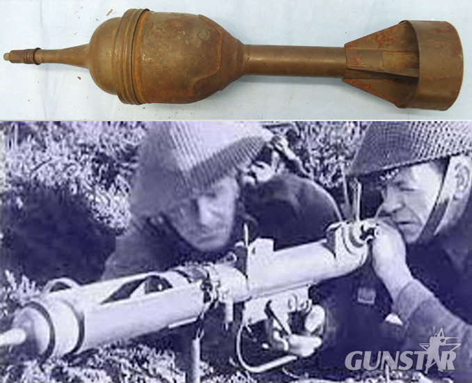 INERT DEACTIVATED. British WW2, PIAT (Projector Infantry Anti-tank) HEAT (High Explosive Anti Tank) Round With Fuse. Sn - 19579 INERT DEACTIVATED. British WW2, PIAT (Projector Infantry Anti-tank) HEAT (High Explosive Anti Tank) Round With Fuse. Sn - 19579  Other Ammunition in 