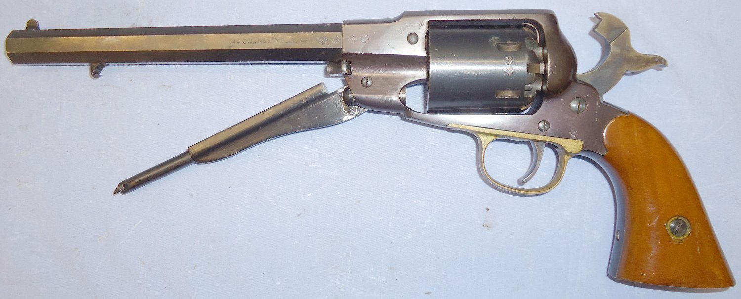 Euroarms (Italy) Euroarms New Army Model .44 Calibre Percussion Revolver with Removable Cylinder **UK 2024 DEACTIVATION CERTIFICATED**D 1559 .44 Revolver