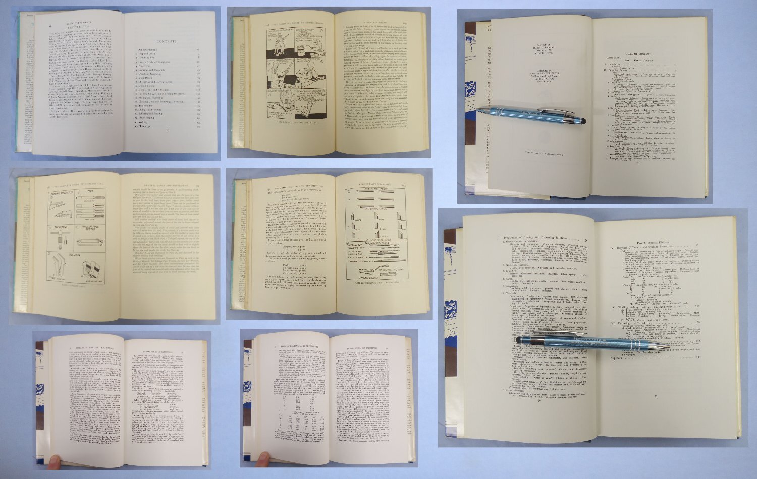 Pair* c1960’s Complete Guide to Gunsmithing & c1930’s Firearm Blueing and Browning Books. BO 464. Pair* c1960’s Complete Guide to Gunsmithing & c1930’s Firearm Blueing and Browning Books. BO 464.  Magazine