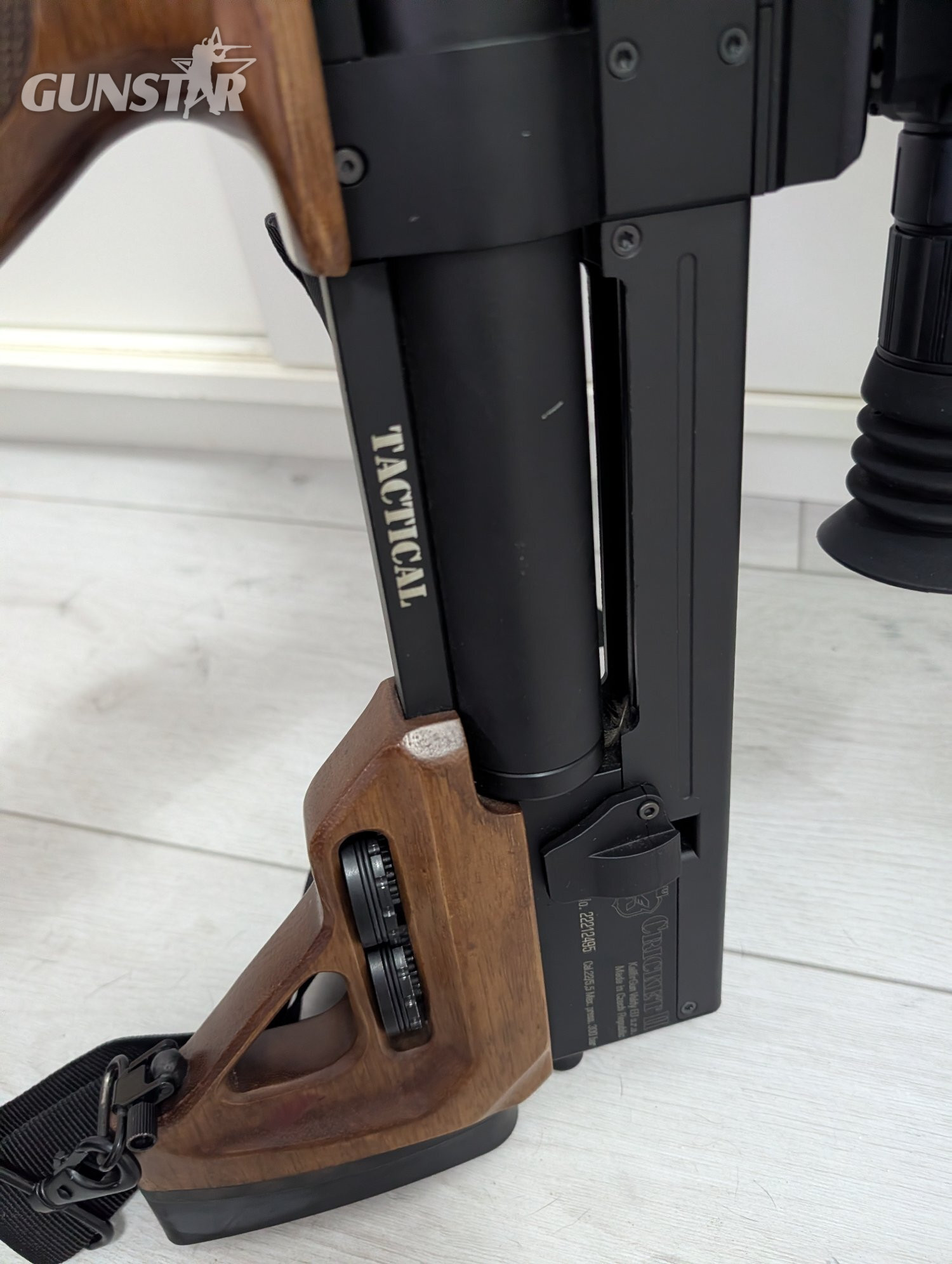 Calibre gun cricket  Kalibre gun cricket  .22 in 