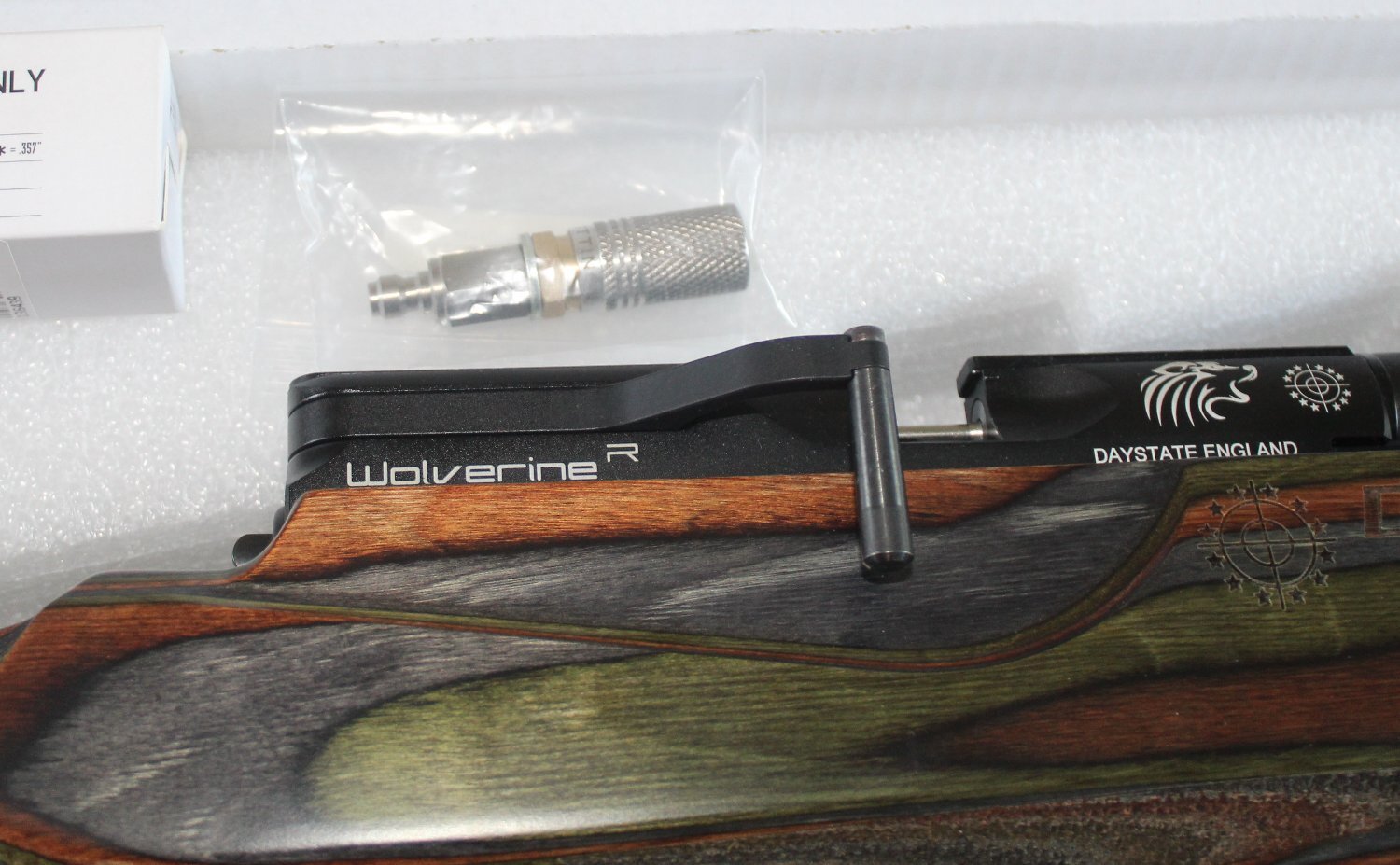 Daystate WOLVERINE R 2 HI-LITE  FORRESTER STOCK - NEW...NEVER USED - .177 