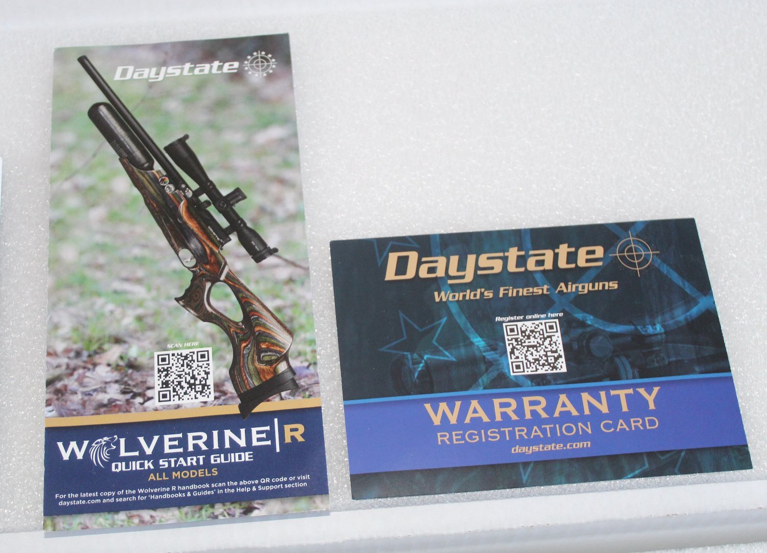 {CATEGORY} - Daystate WOLVERINE R 2 HI-LITE  FORRESTER STOCK - NEW...NEVER USED - .177
