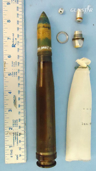  INERT DEACTIVATED. Unfired WW2 German Kriegsmarine U-Boat WW2 German 20 mm Flak  INERT DEACTIVATED. Unfired WW2 German Kriegsmarine U-Boat WW2 German 20 mm Flak  Antique & Militaria
