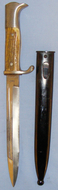 German Private Purchase ‘M98’ Dress Bayonet with Stag Grips by ‘Anton Wingen Jr Solingen’. BAYO 242. Bayonet