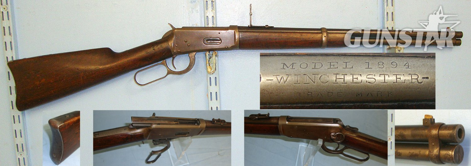 1908 Winchester Model 1894 .32-40 Obsolete Centre Fire Calibre, Lever Action Saddle Carbine With Saddle Ring & Tube Magazine. Sn 23340:2 winchester Lever Action .32-40 Winchester (.32-40 Ballard) Rifle in 
