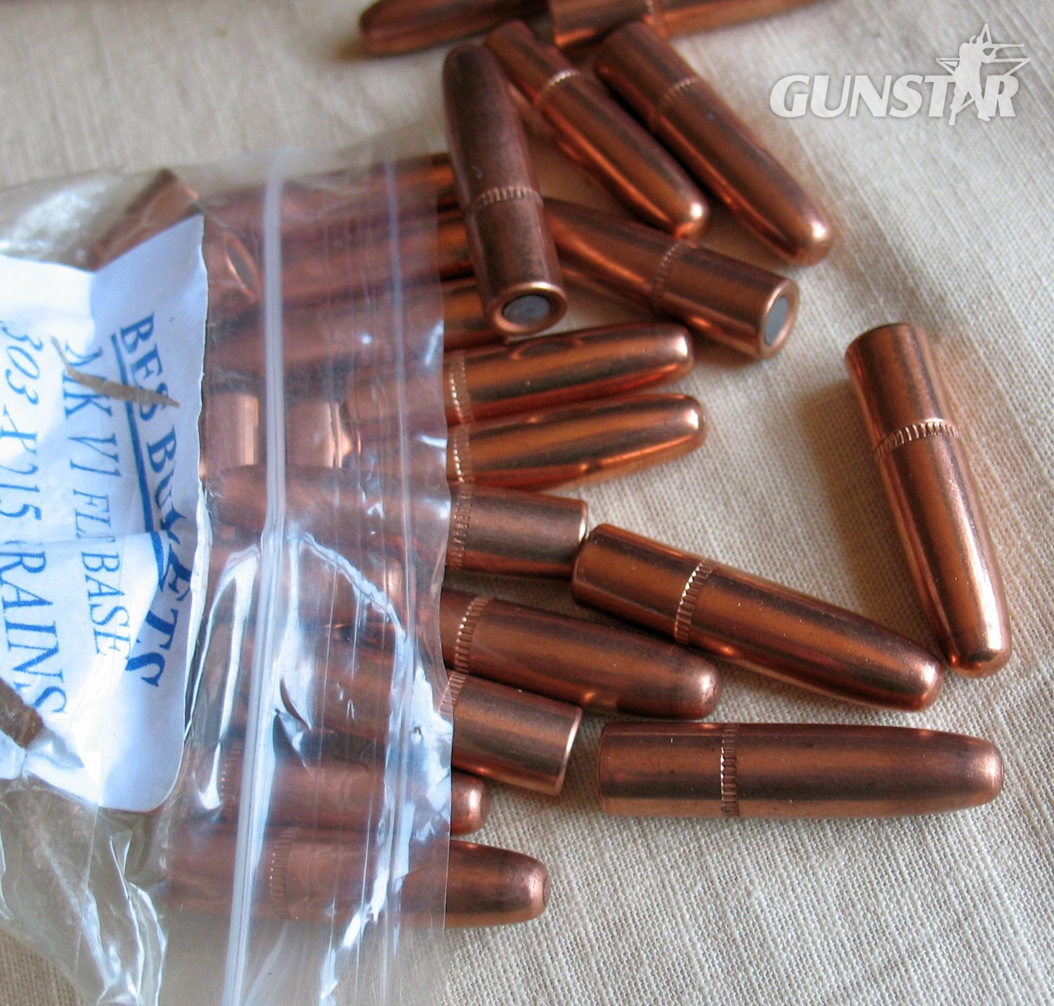  BES Bullets .303 215gr MkVI Round Nose Flat Base Plus .303 Other Ammunition