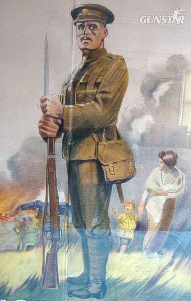 1914 British Government Parliamentary Recruiting Committee Recruitment Poster No  1914 British Government Parliamentary Recruiting Committee Recruitment Poster N Other Accessory