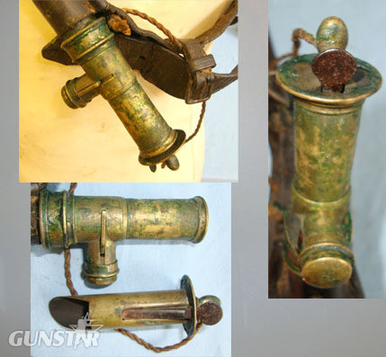  P.Frith Patent Hunter’s Brass Leather Bandolier Mounted Shot Carrier For Shotgunners .  Antique & Militaria