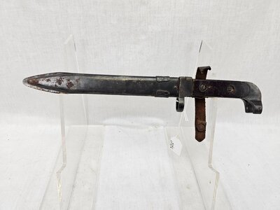 First Pattern Soviet AK 47 Bayonet Type 6X2 1955-1960 With Scabbard Bayonet