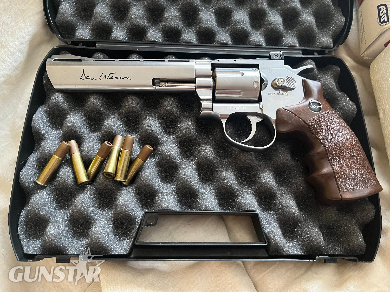 ASG (ActionSportGames) dan wesson 6" revolver 4.5mm - {CATEGORY} in 