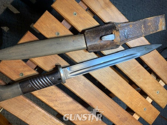 CLEMEN & JUNG M 1884/98 bayonet, Third model, WWII  Bayonet - {CATEGORY} in 