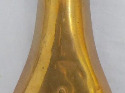 c1800’s Gun Size Embossed Fluted Design Copper Black Powder Flask with Graduated, Sprung Brass Nozzle Charger. 22441:34. c1800’s Gun Size Embossed Fluted Design Copper Black Powder Flask with Graduated, Sprung Brass Nozzle Charger. 22441:34. Other Accessory