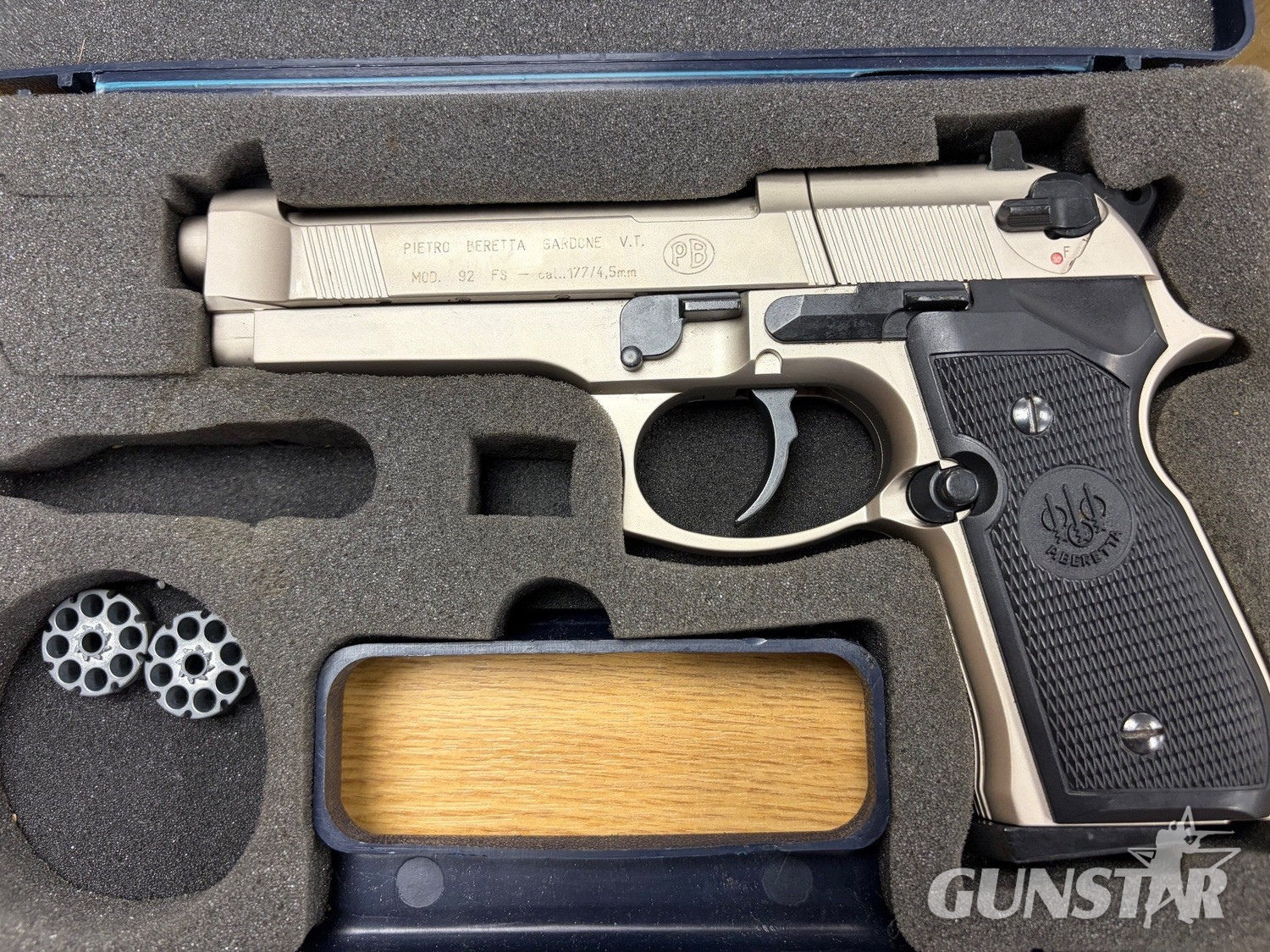  Beretta 92FS Nickel .177