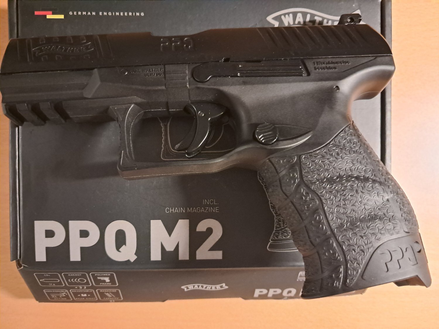 Umarex Walther PPQ M2 .177 Pellet CO2 .177 - {CATEGORY}